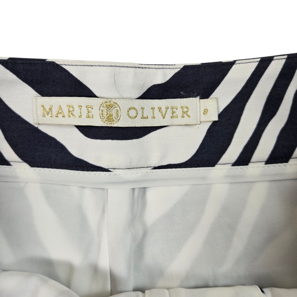 NWOT Zebra Print Marie Oliver Women's Shorts Sz 8 - Picture 5 of 10